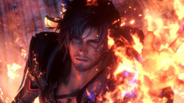 Clive unleashes his powers in FF16. 