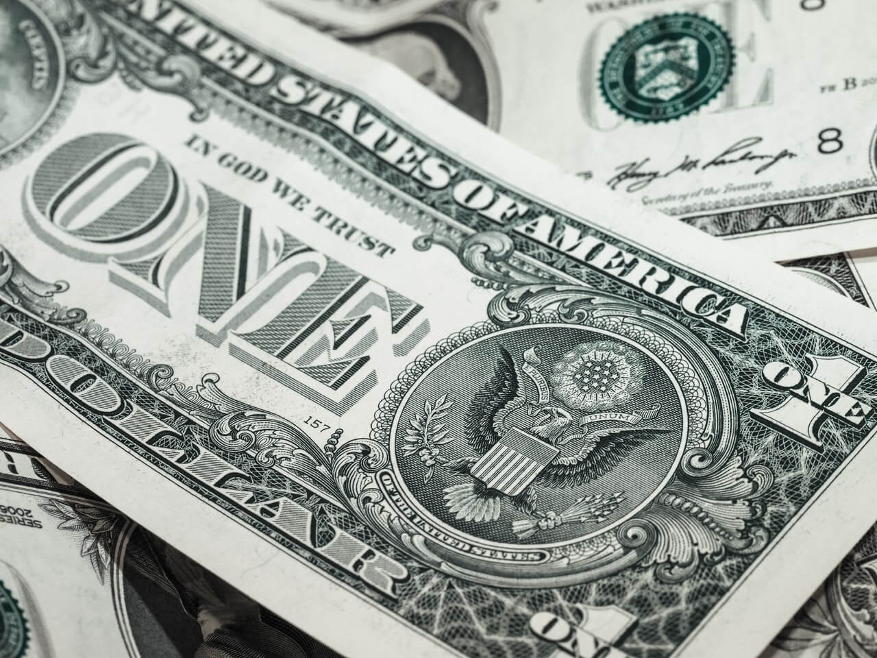 dollar bills background